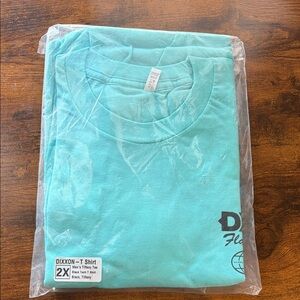 Tiffany Blue Graphic Tee - Folded Crewneck